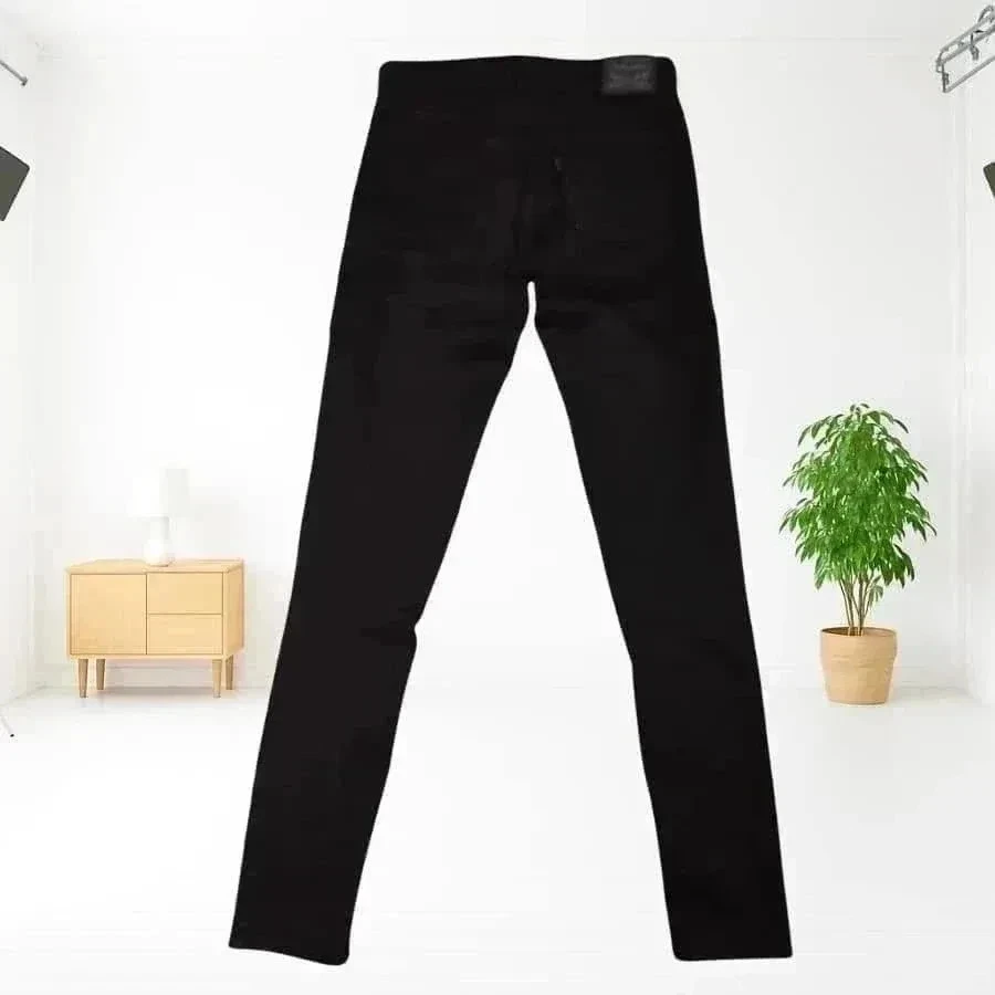 Levi's 711 skinny fit, high-rise stretch - deep black – photo 12